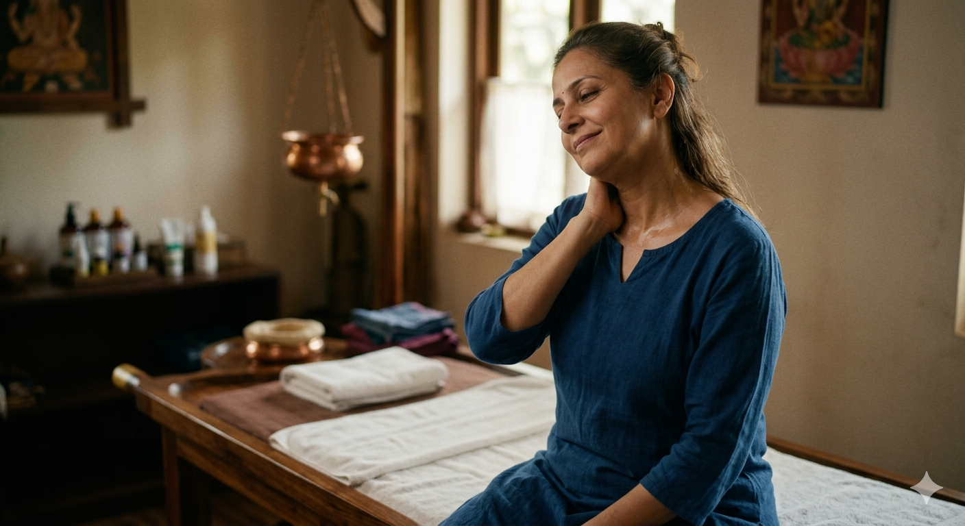 relieved chronic neck pain